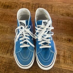 Vans Sk8 Hi Tapered Women Size 6.5 Color Theory Mediterranean New with out box